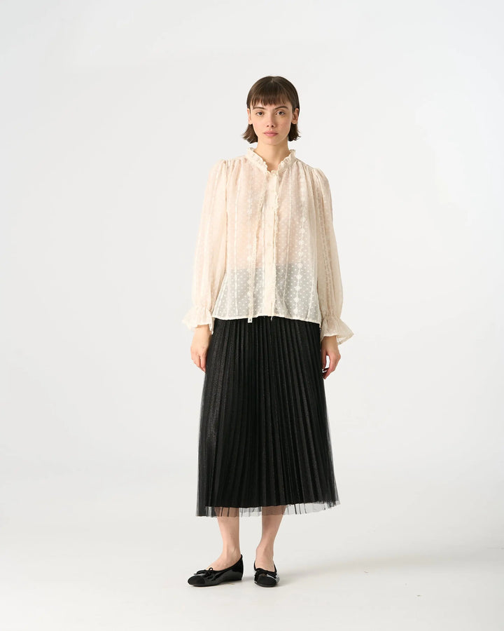 An image of a   31241 Laced Overshirt by  Mirra Masa