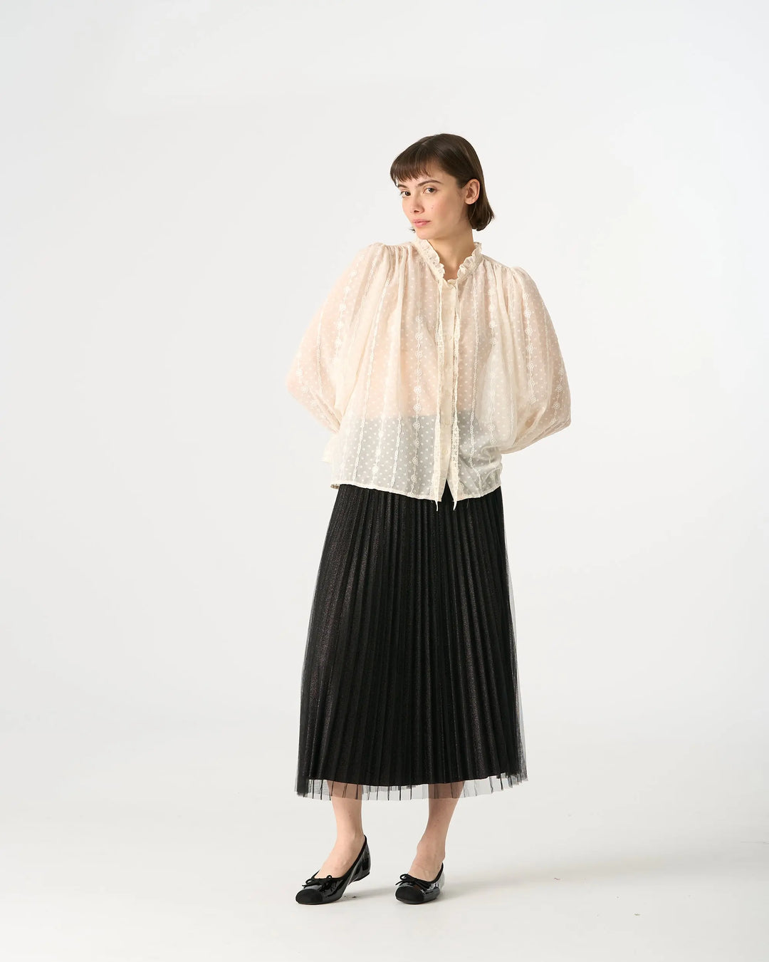 An image of a   31241 Laced Overshirt by  Mirra Masa