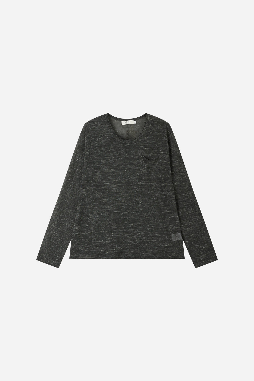 An image of a   31248 Fine Knit Long Sleeve Top by  Mirra Masa