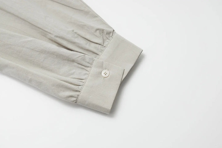 An image of a   31284 Scarf-Tie Collared Blouse by  Mirra Masa