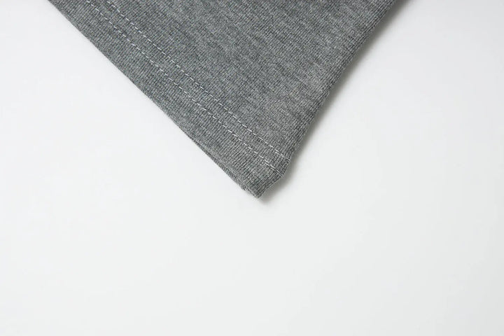 An image of a   31300 Ruched Side Slim-Fit Tee by  Mirra Masa
