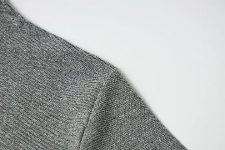 An image of a   31300 Ruched Side Slim-Fit Tee by  Mirra Masa