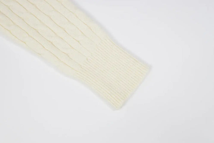An image of a   31308 Cable Knit Cardigan by  Mirra Masa