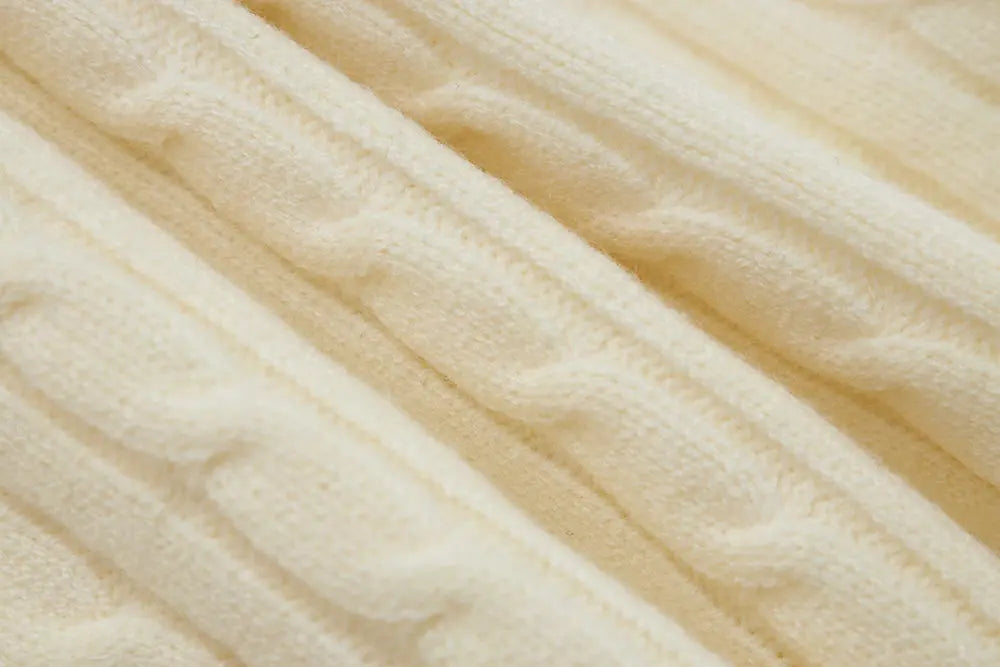 An image of a   31308 Cable Knit Cardigan by  Mirra Masa