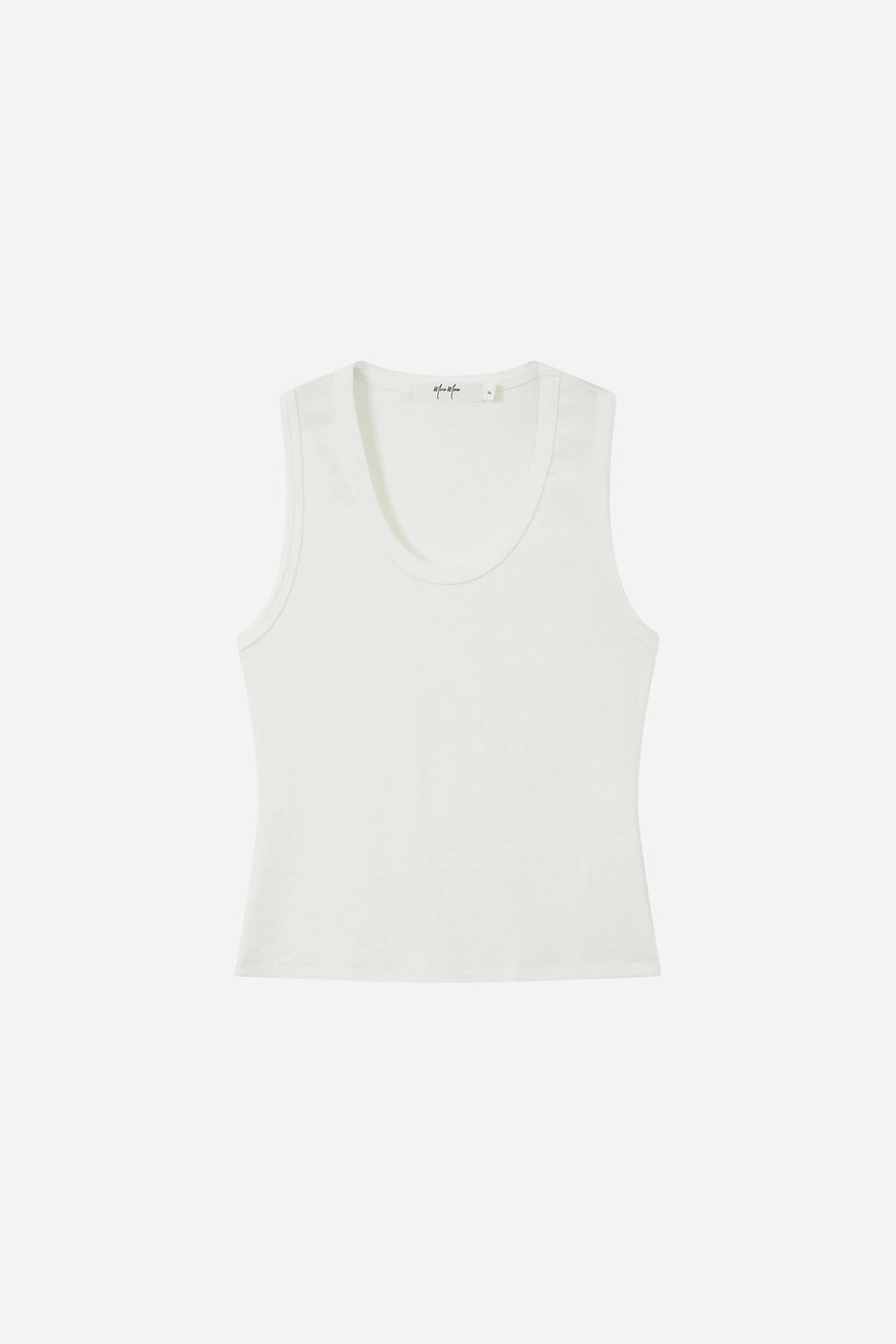 An image of a   31311 Essential Scoop Neck Tank by  Mirra Masa