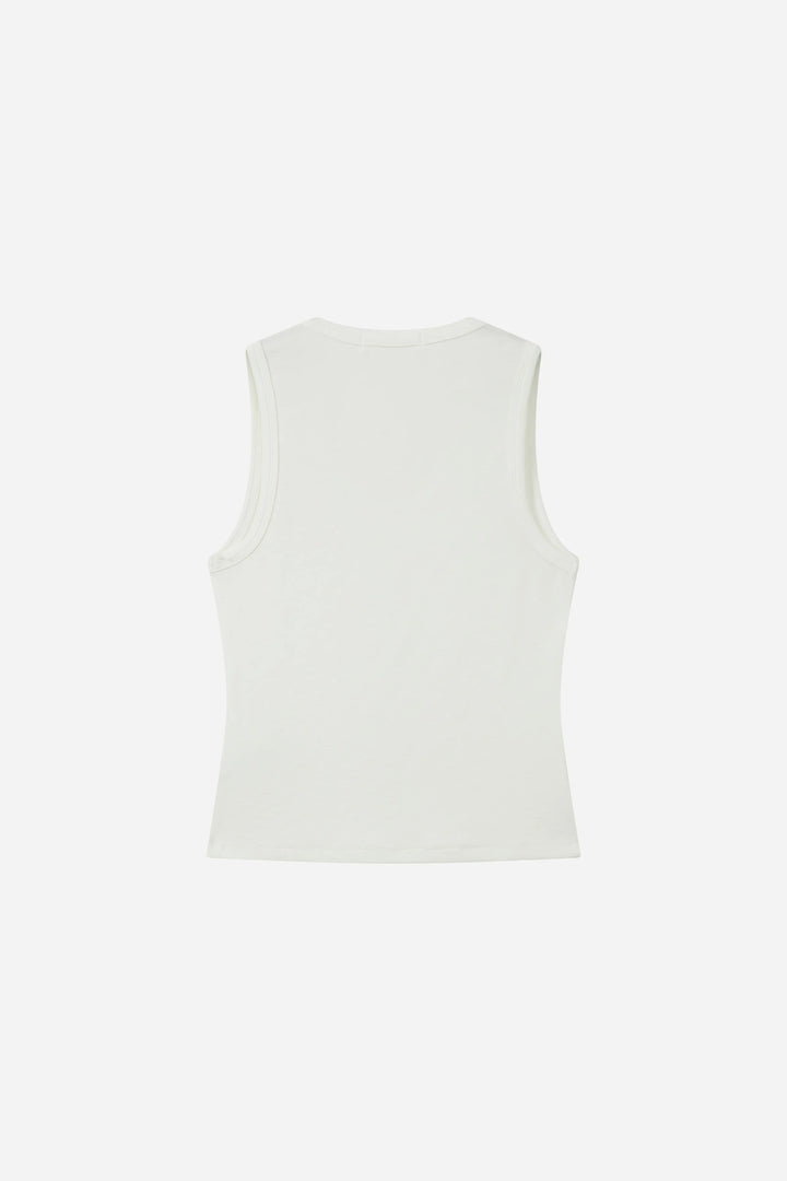 An image of a   31311 Essential Scoop Neck Tank by  Mirra Masa