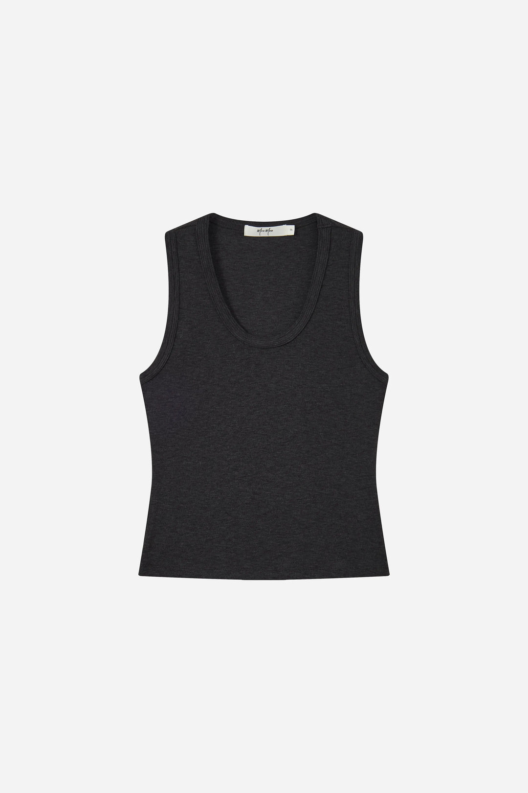 An image of a   31311 Essential Scoop Neck Tank by  Mirra Masa
