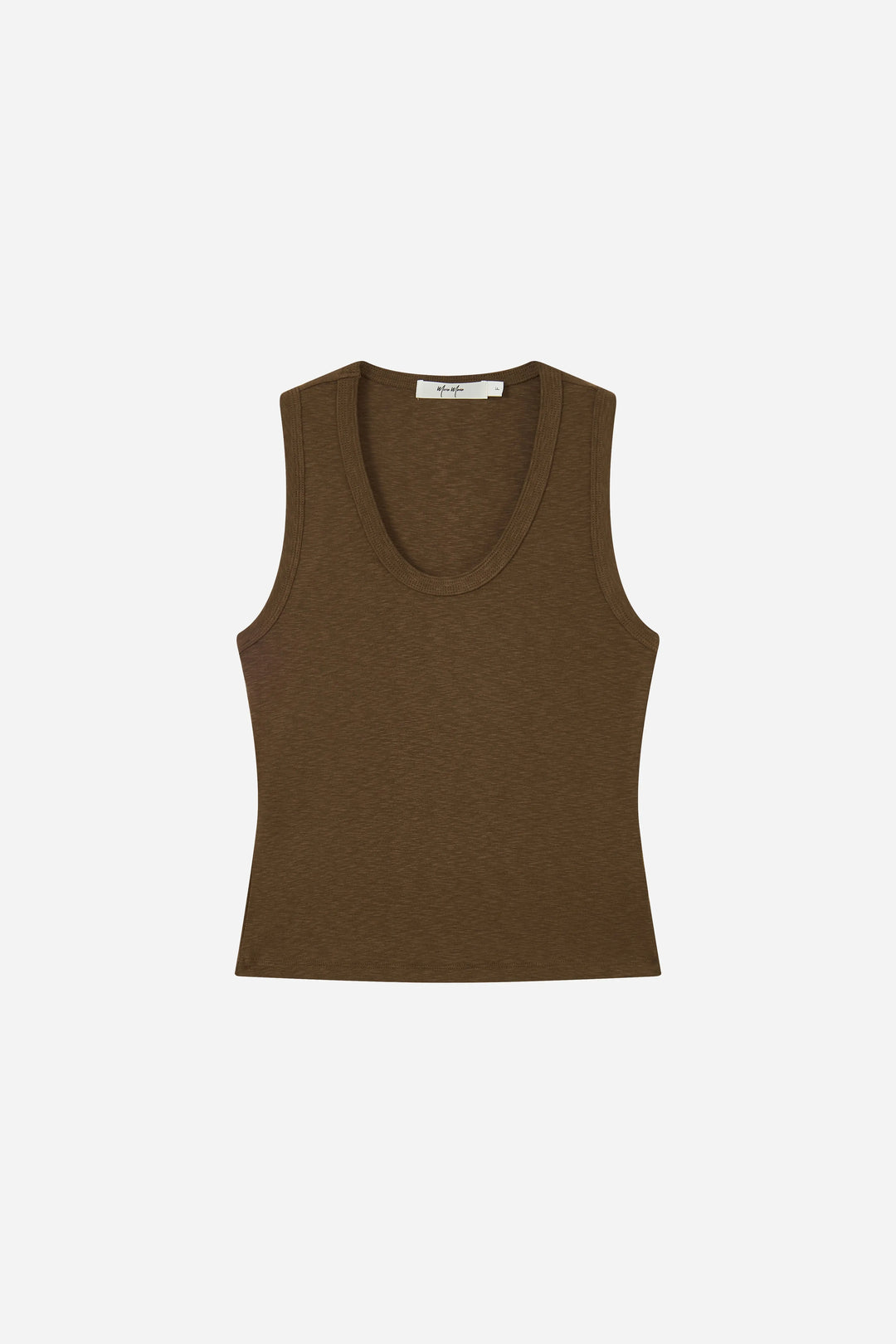An image of a   31311 Essential Scoop Neck Tank by  Mirra Masa