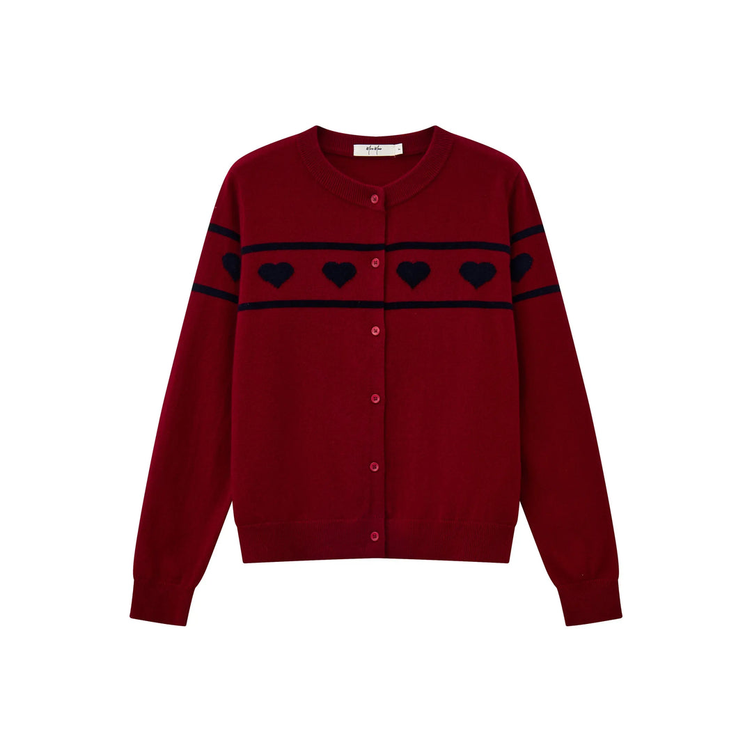 An image of a   31319 Love-In-Knit Cardigan by  Mirra Masa