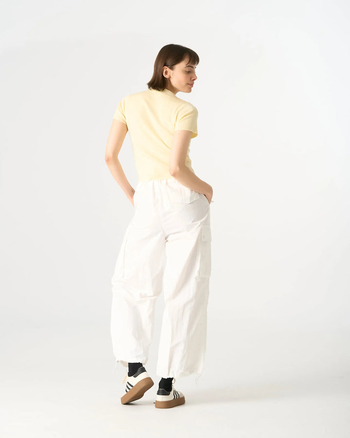 An image of a   31327 Crewneck Knitwear T-Shirt by  Mirra Masa