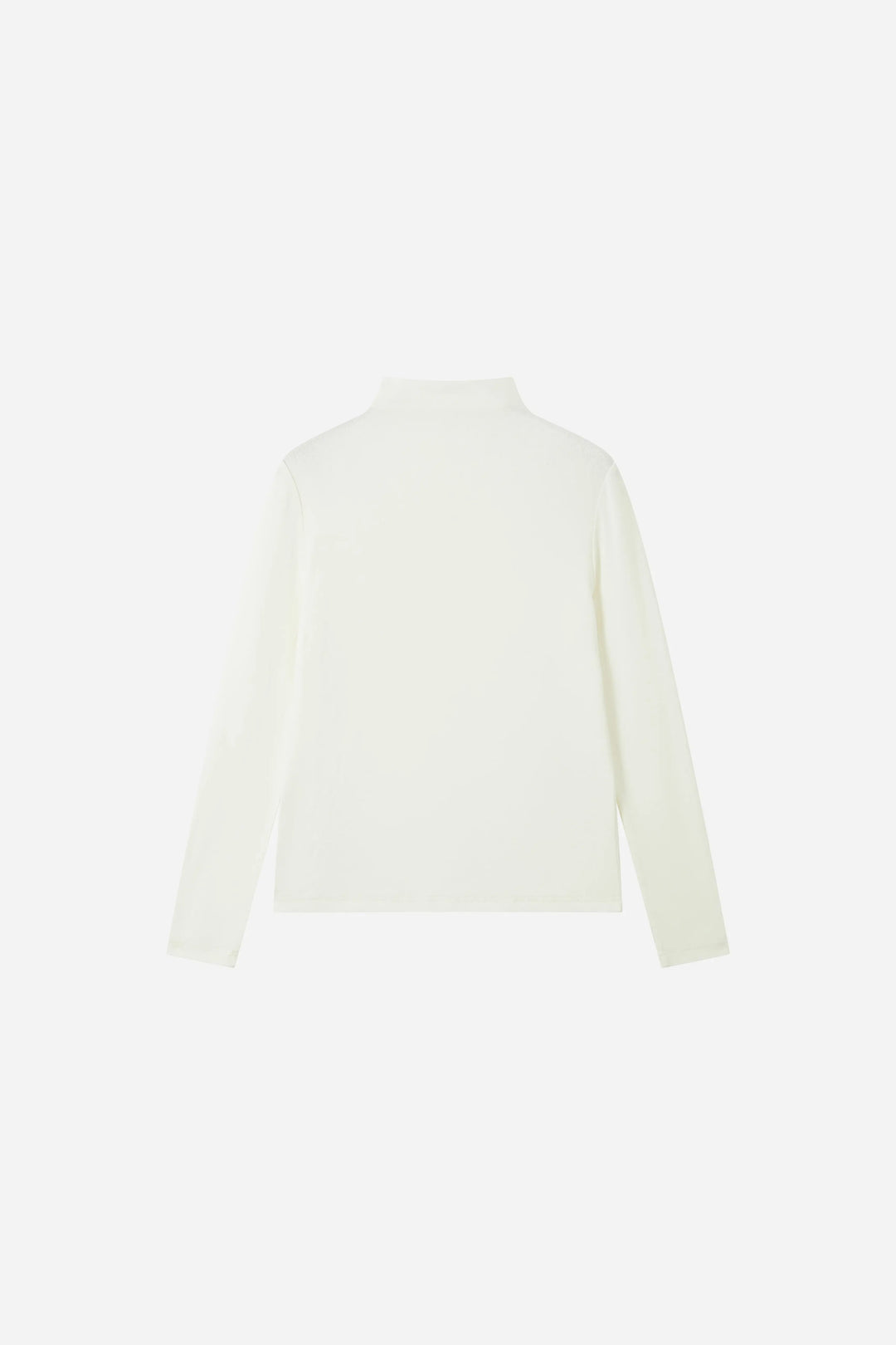 An image of a   31348 Stretch Mock-Neck Long-Sleeve Top by  Mirra Masa