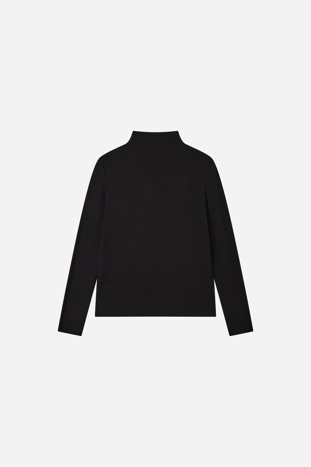 An image of a   31348 Stretch Mock-Neck Long-Sleeve Top by  Mirra Masa