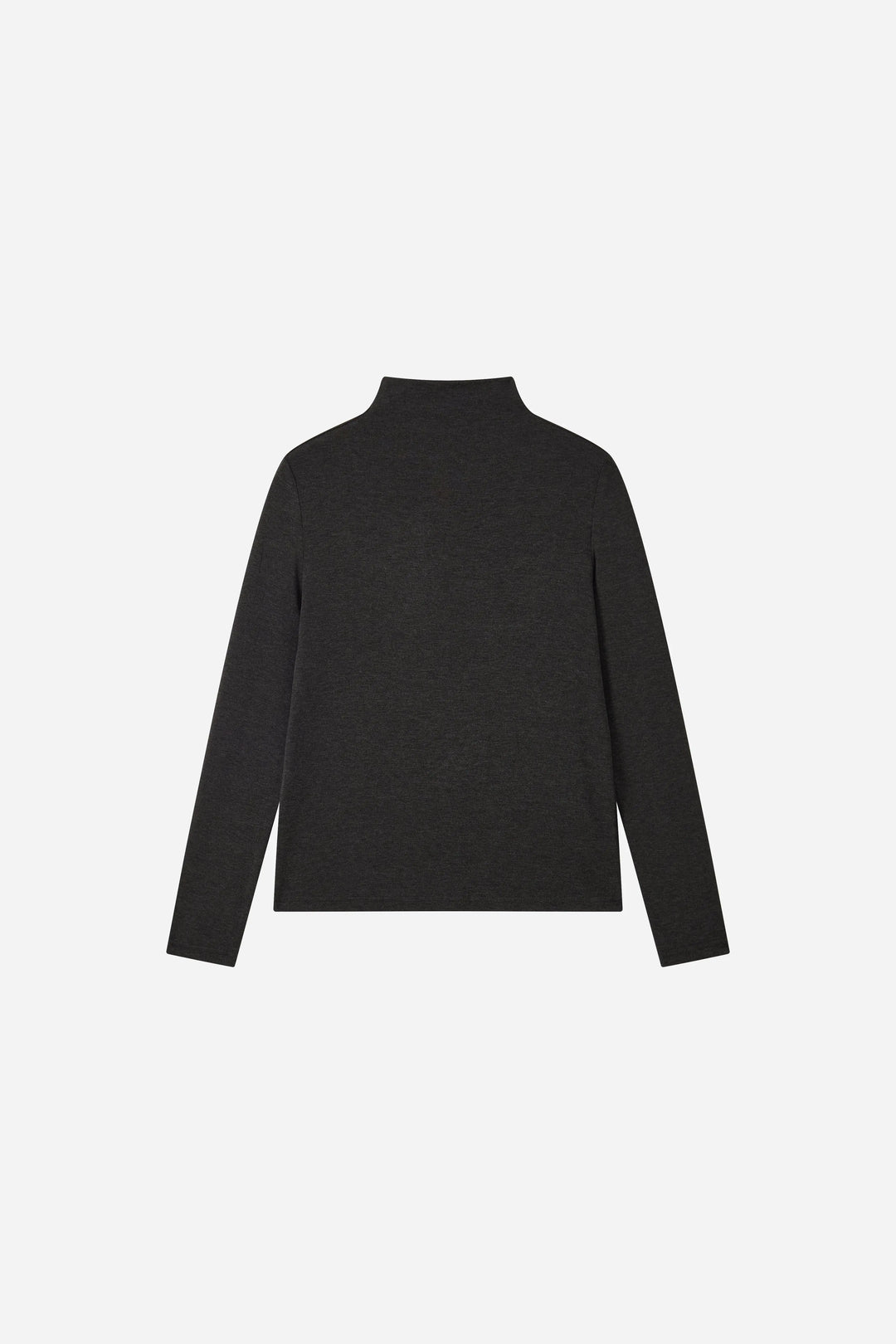 An image of a   31348 Stretch Mock-Neck Long-Sleeve Top by  Mirra Masa