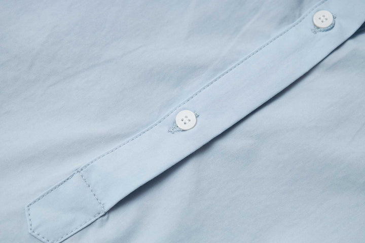 An image of a   31364 Tucked and Cropped Layered Shirt by  Mirra Masa