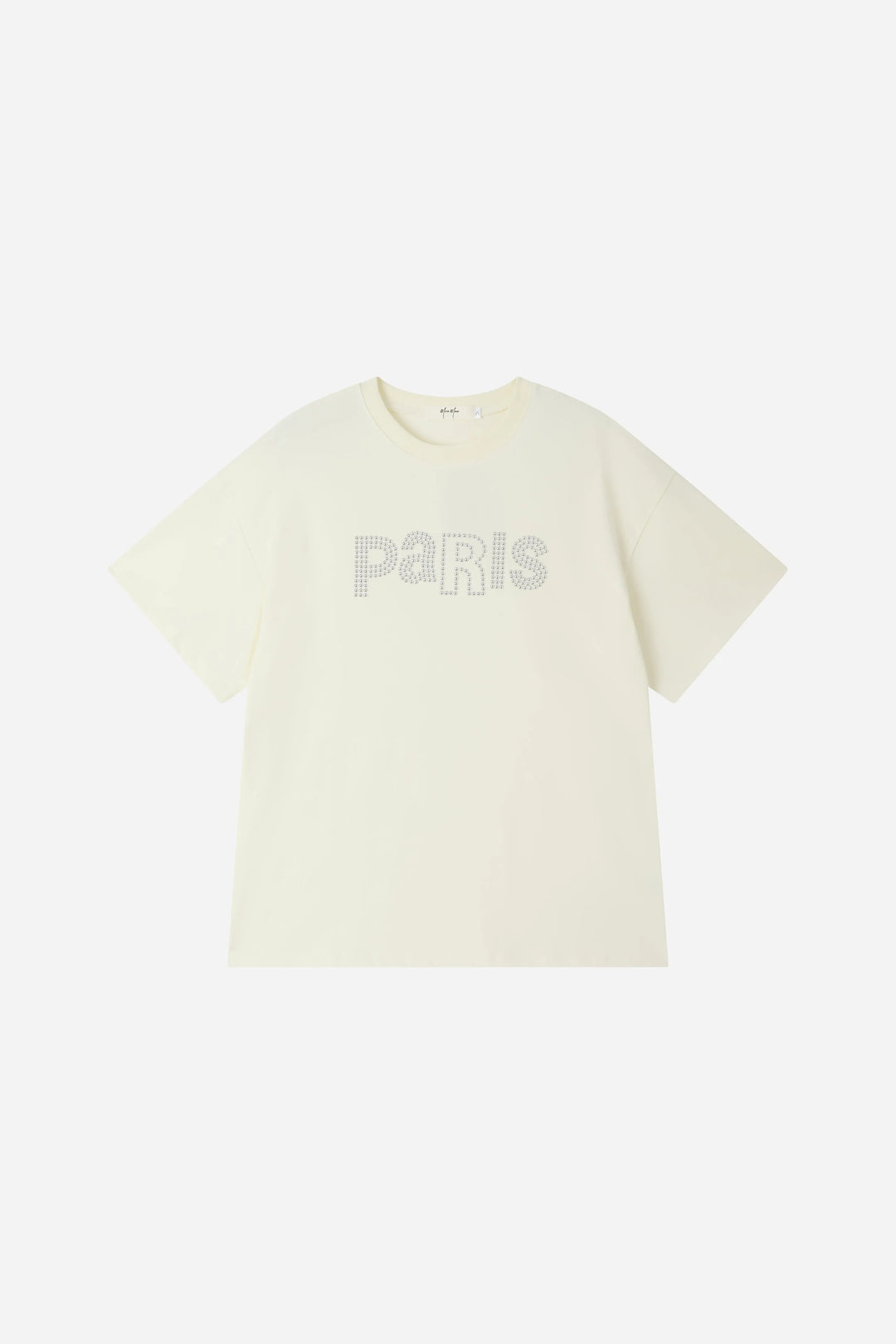 An image of a   31382 Rhinestone Graphic Tee by  Mirra Masa