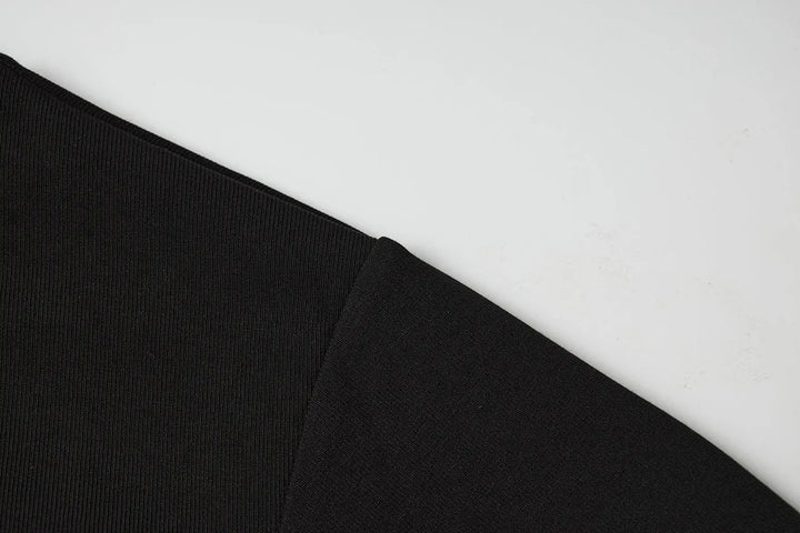 An image of a   31443 Layered and Cropped Hoodie by  Mirra Masa