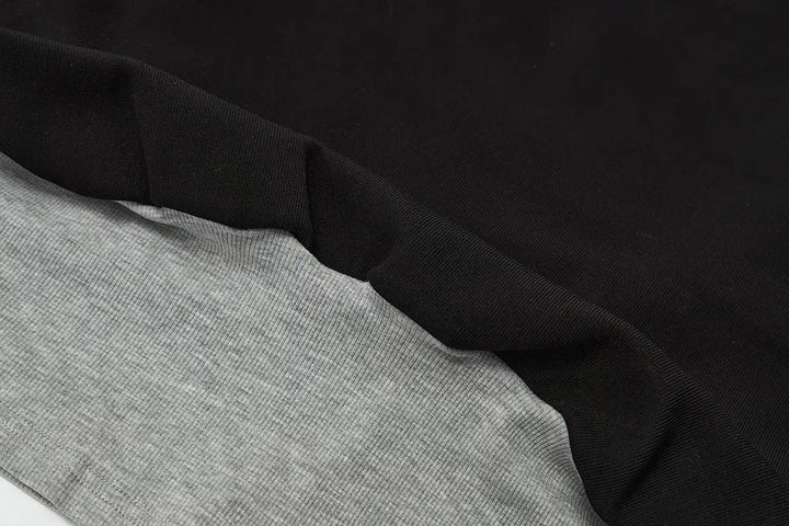 An image of a   31443 Layered and Cropped Hoodie by  Mirra Masa