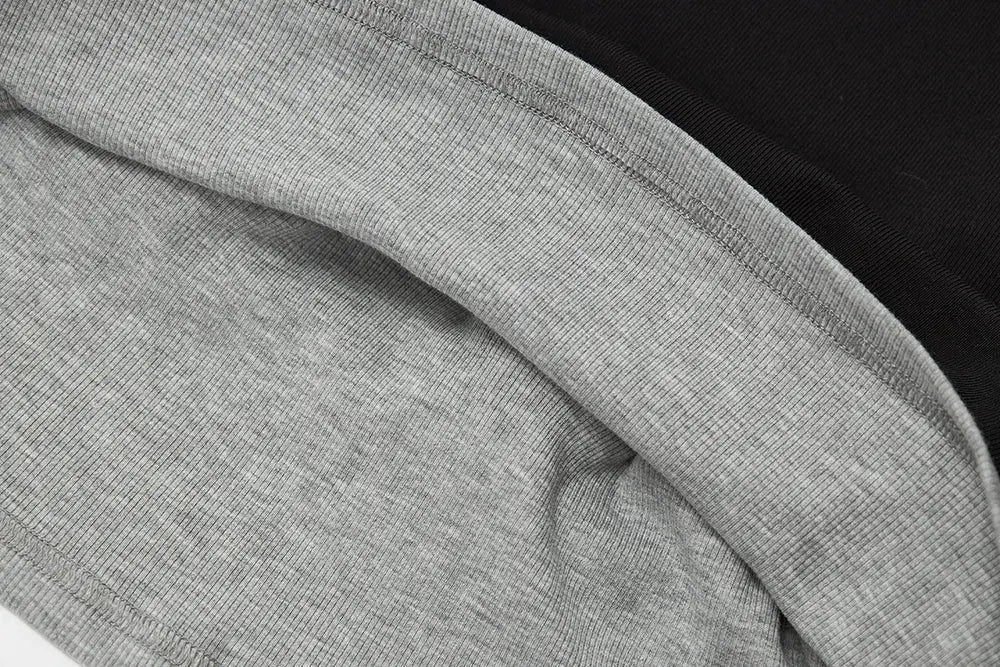 An image of a   31443 Layered and Cropped Hoodie by  Mirra Masa