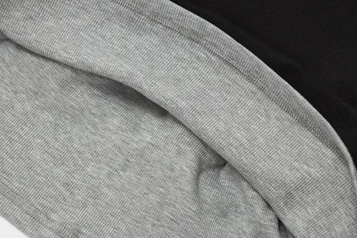 An image of a   31443 Layered and Cropped Hoodie by  Mirra Masa