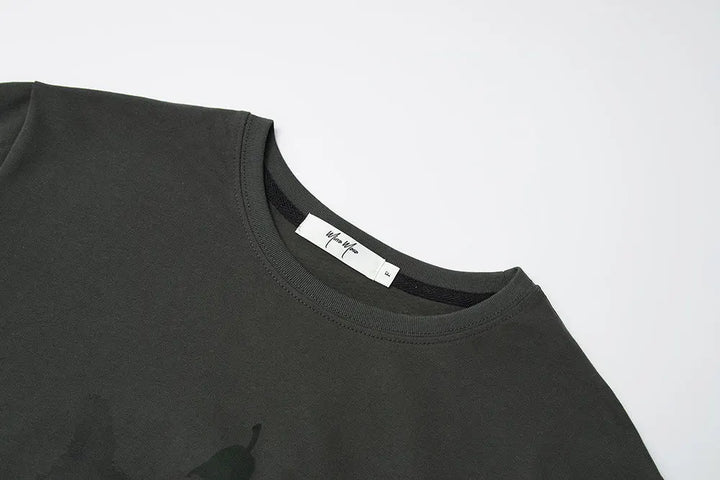 An image of a   31450 Bunny Graphic Tee by  Mirra Masa