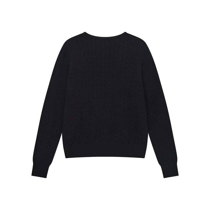 An image of a   31467 Knitwear with Colored Buttons by  Mirra Masa