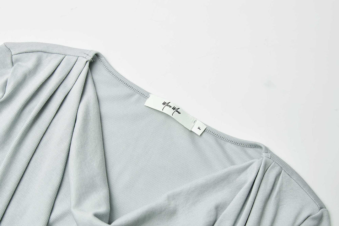 An image of a   31478 Cowl Neck Layering Top by  Mirra Masa