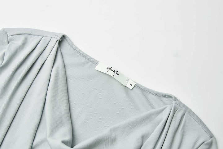 An image of a   31478 Cowl Neck Layering Top by  Mirra Masa