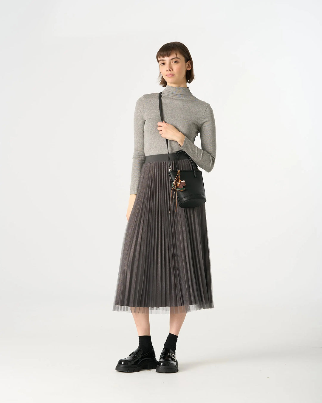 An image of a   31513 Mockneck Top by  Mirra Masa