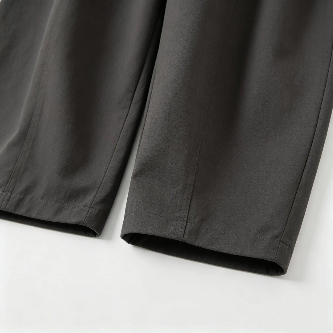 An image of a   31516 Patch-Pocket Barrel-Leg Pants by  Mirra Masa