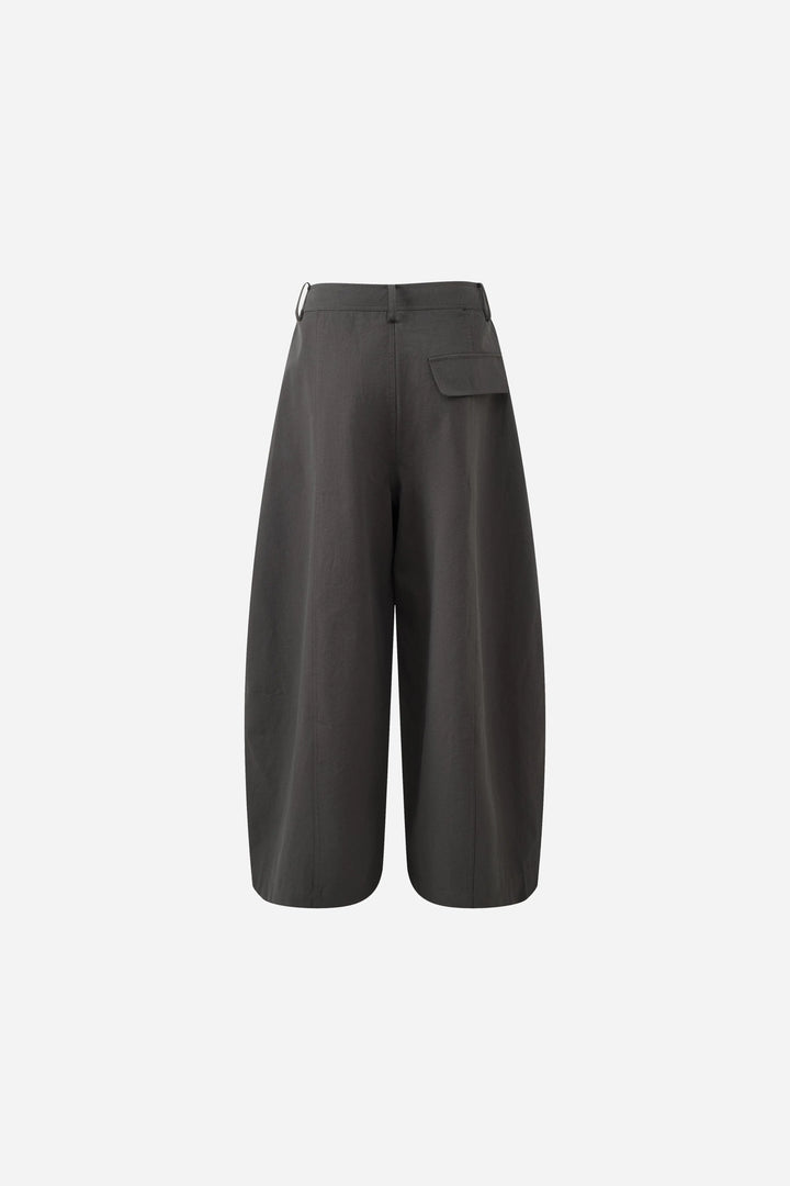 An image of a   31516 Patch-Pocket Barrel-Leg Pants by  Mirra Masa