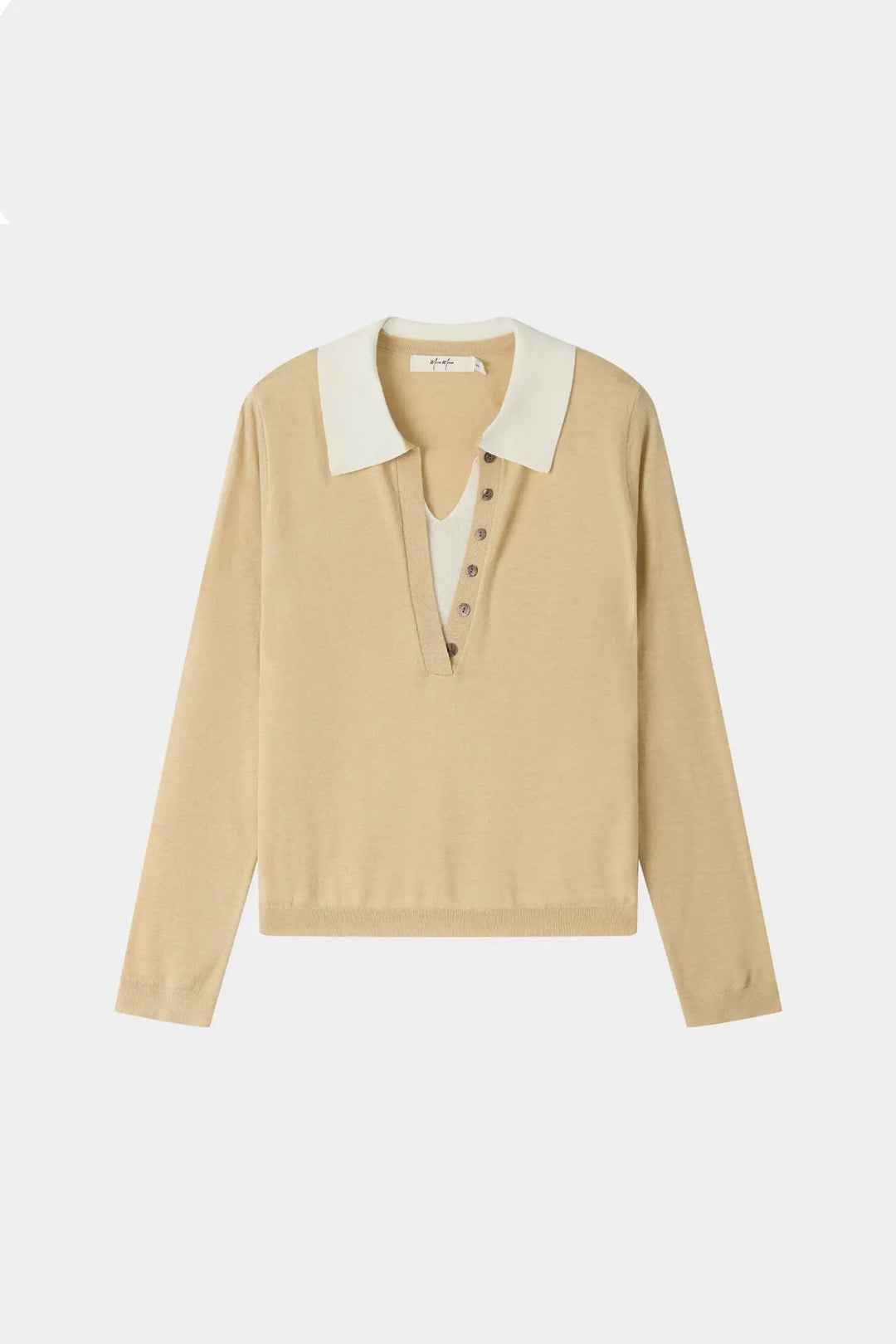 An image of a   31539 Core Layered V-Neck by  Mirra Masa