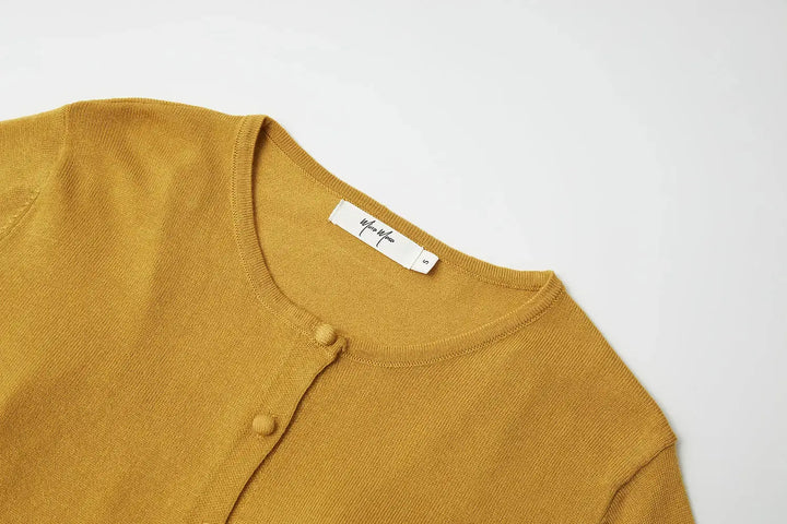 An image of a   31552 Layered Cardigan Set by  Mirra Masa
