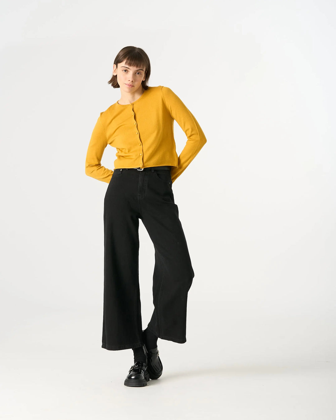 An image of a   31552 Layered Cardigan Set by  Mirra Masa