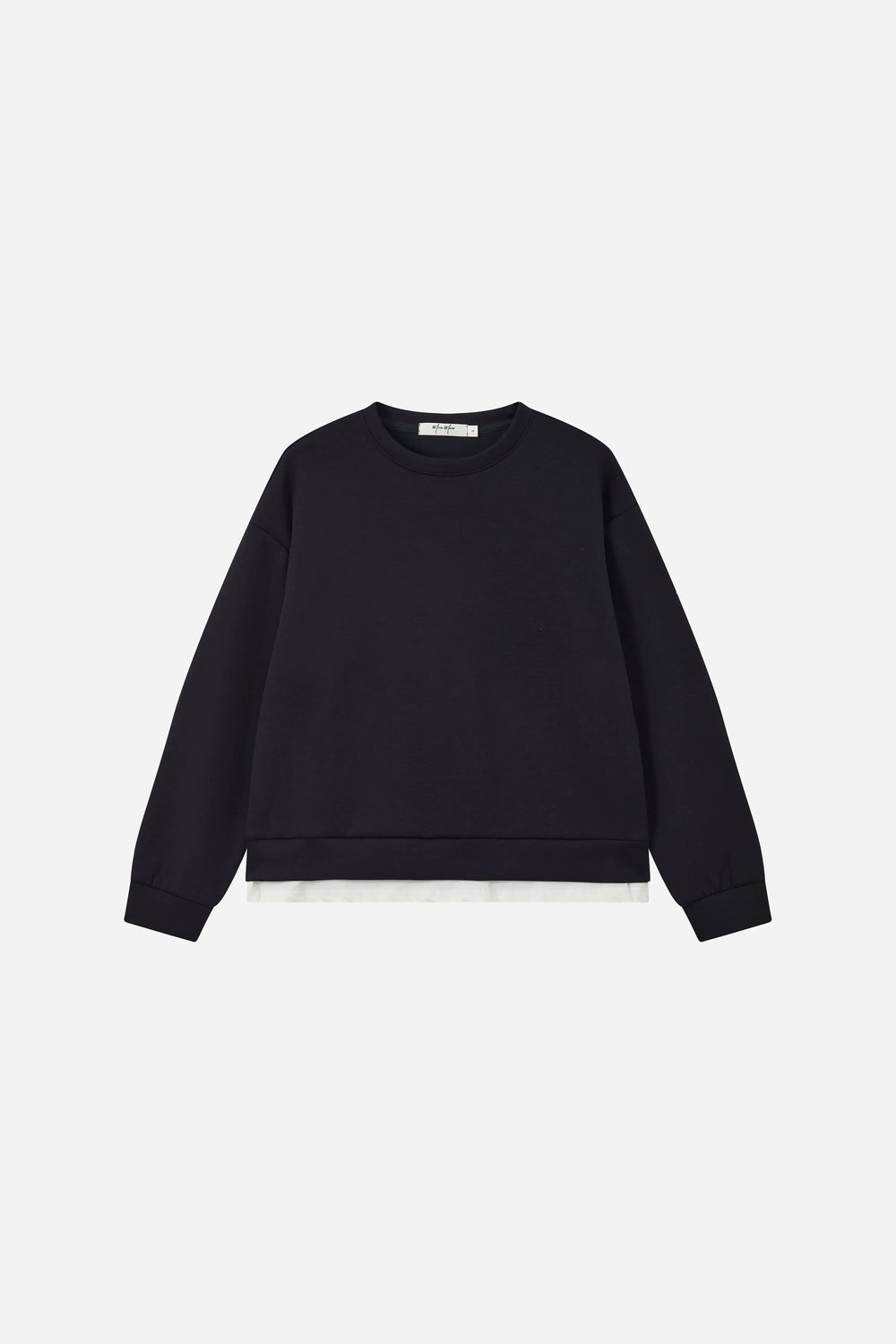 An image of a   31564 Layered Ease Sweatshirt by  Mirra Masa
