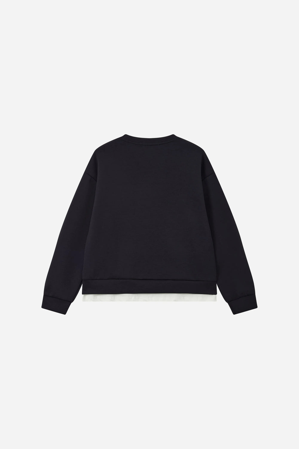 An image of a   31564 Layered Ease Sweatshirt by  Mirra Masa