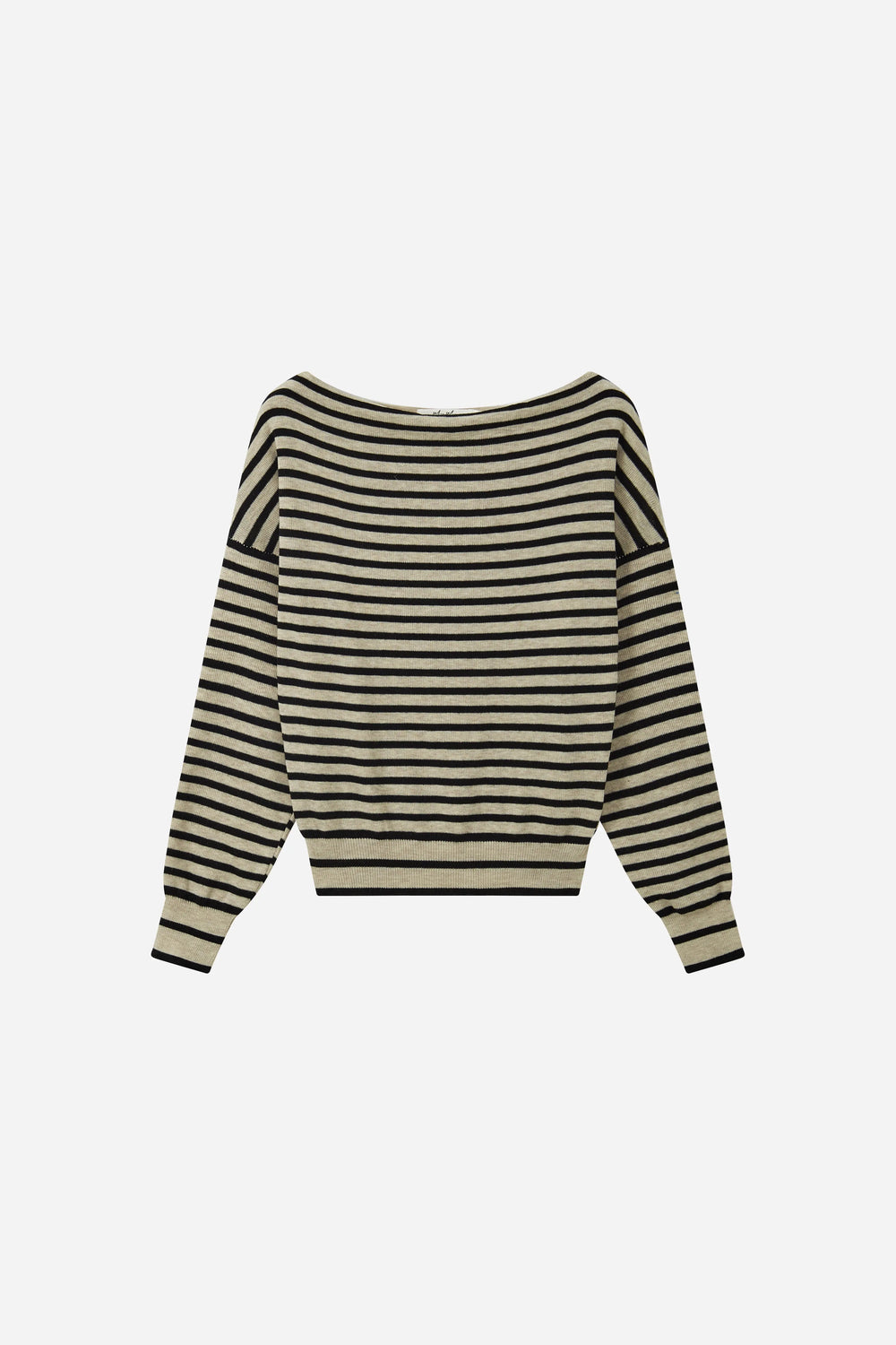 An image of a   31569 Off-Shoulder Knit Top by  Mirra Masa