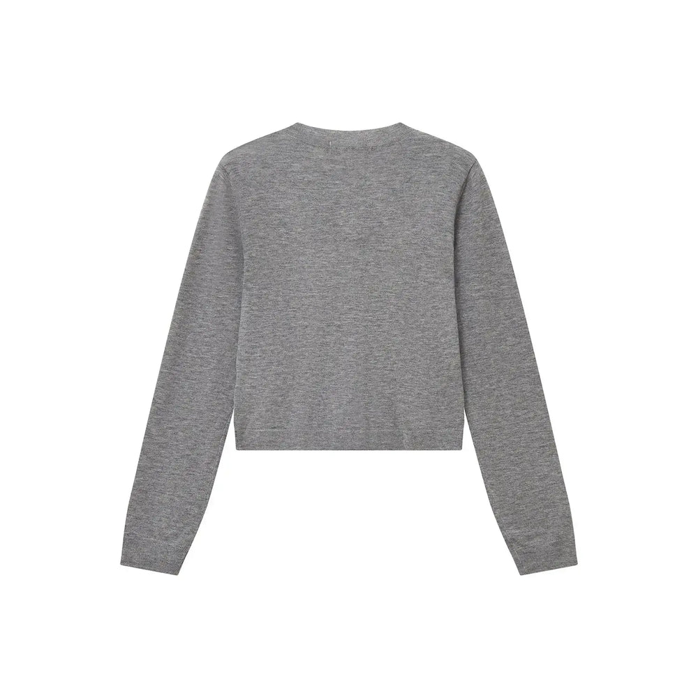 An image of a   31573 Classic Button-Front Knit Top by  Mirra Masa