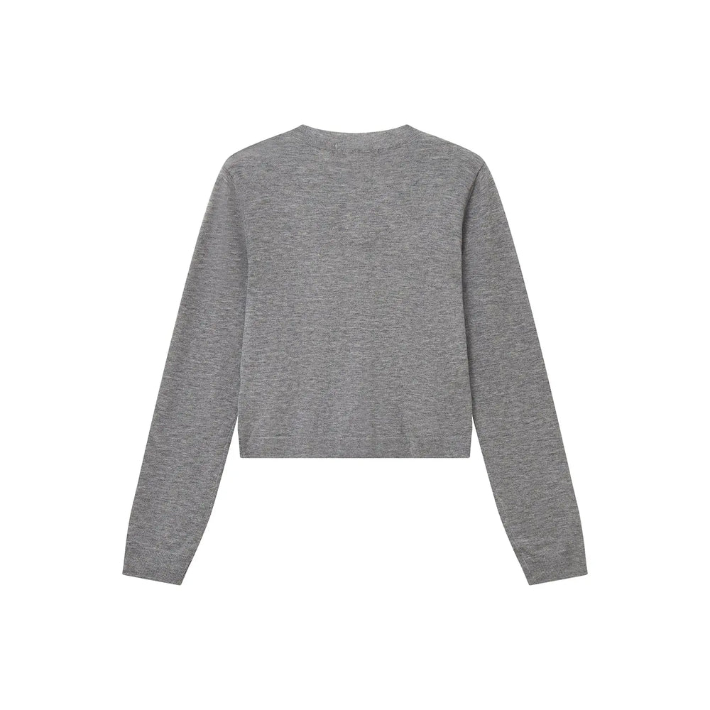 An image of a   31573 Classic Button-Front Knit Top by  Mirra Masa