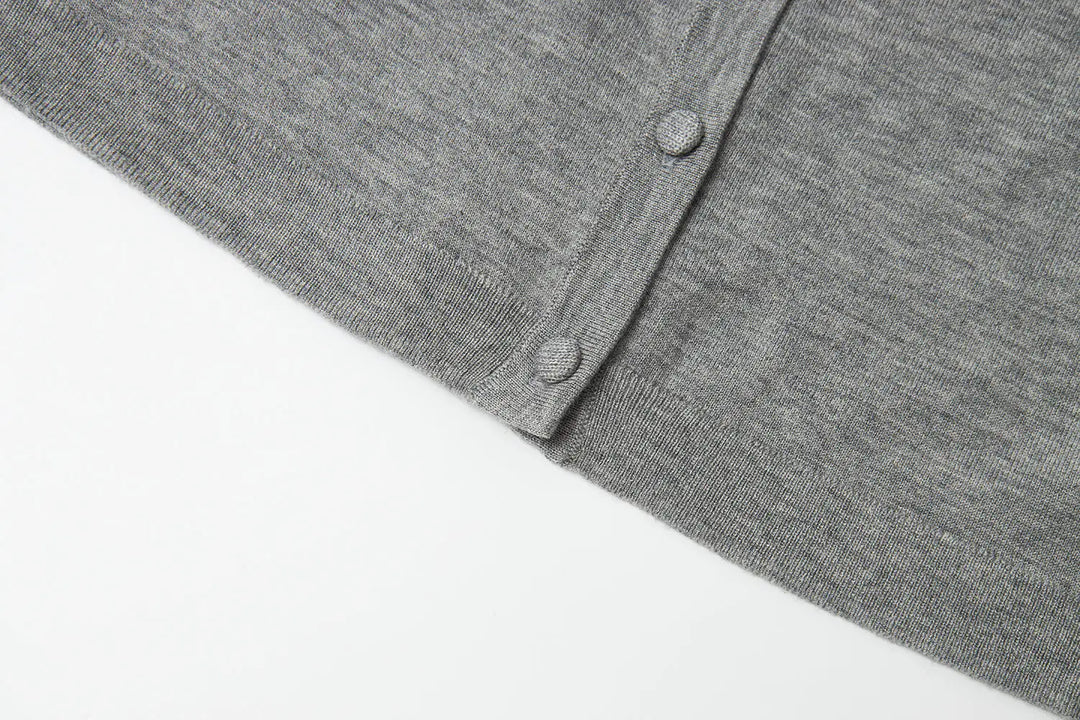 An image of a   31573 Classic Button-Front Knit Top by  Mirra Masa