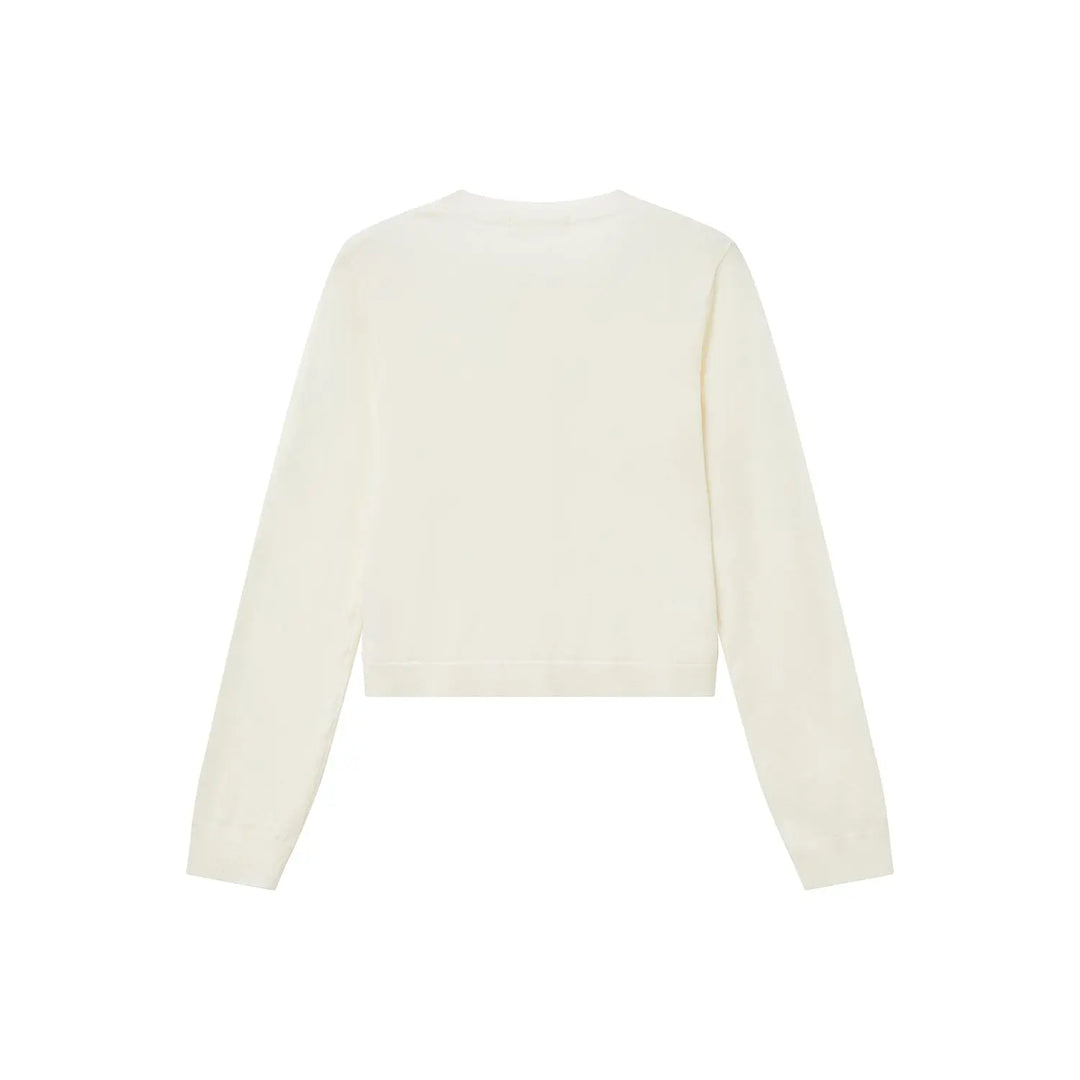 An image of a   31573 Classic Button-Front Knit Top by  Mirra Masa
