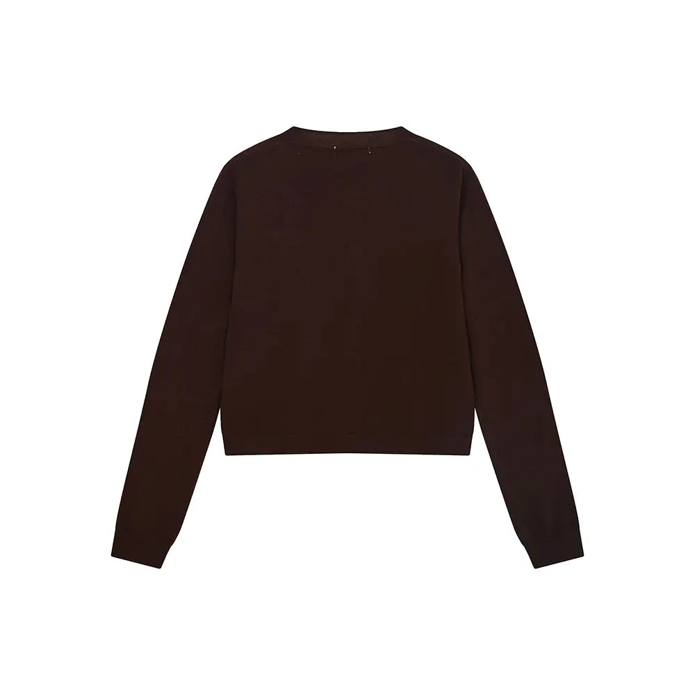 An image of a   31573 Classic Button-Front Knit Top by  Mirra Masa