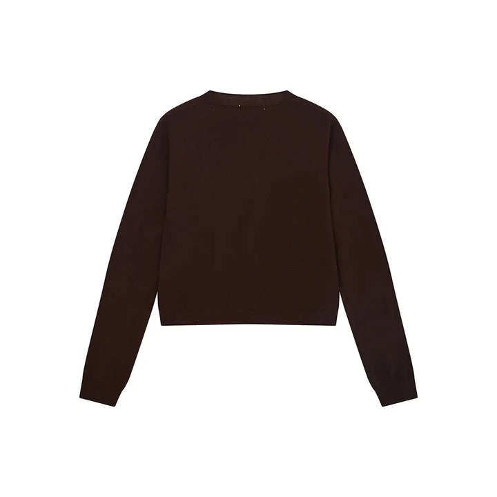 An image of a   31573 Classic Button-Front Knit Top by  Mirra Masa