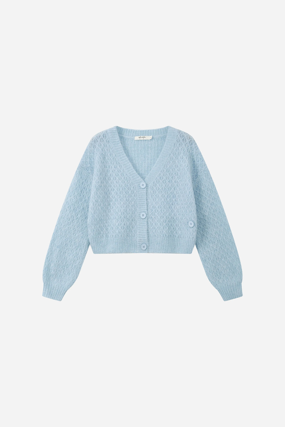An image of a   31582 Soft Halo Cardigan by  Mirra Masa