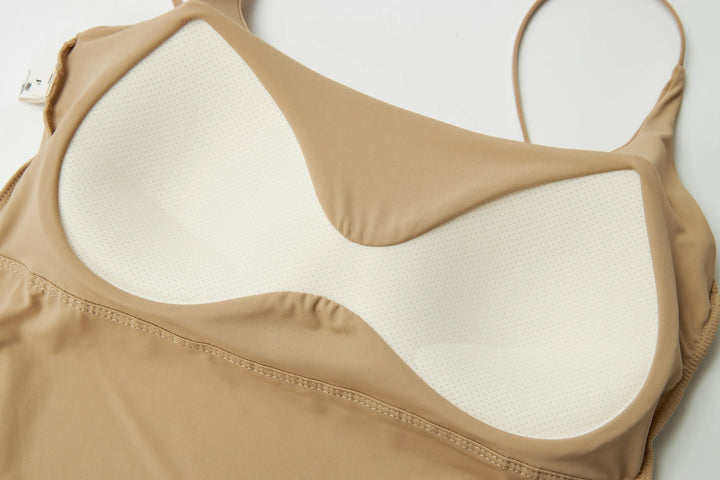 An image of a   31588 Cropped Slip Top by  Mirra Masa