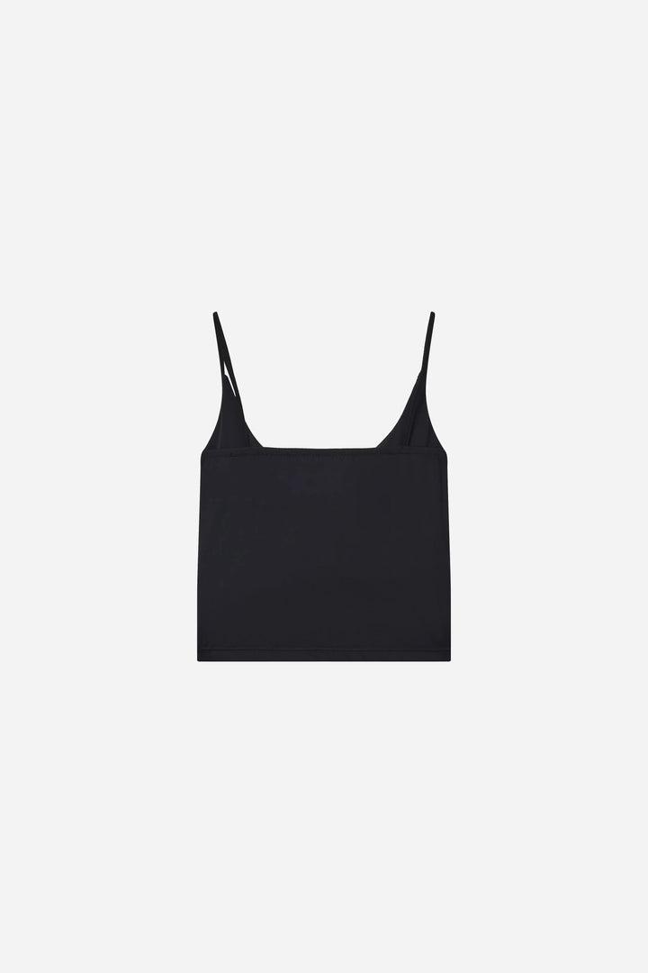 An image of a   31588 Cropped Slip Top by  Mirra Masa