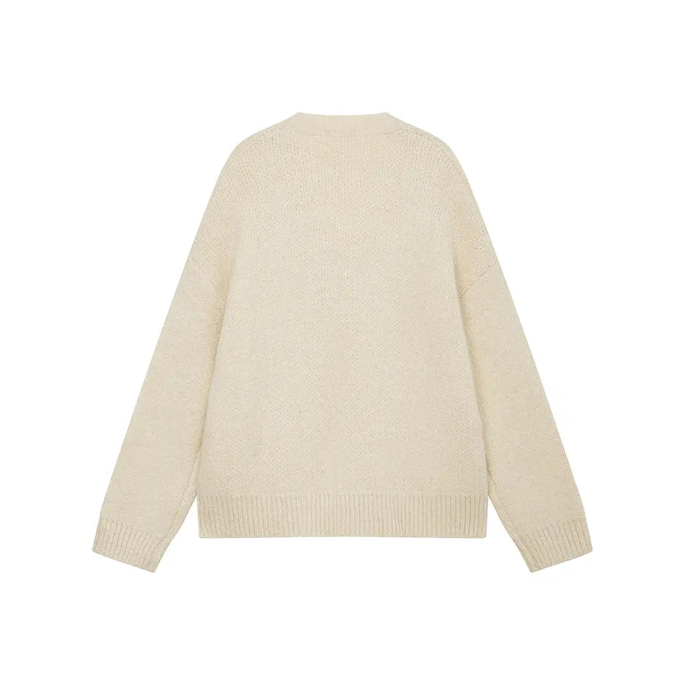 An image of a   31601 V-Neck Button Down Cardigan by  Mirra Masa