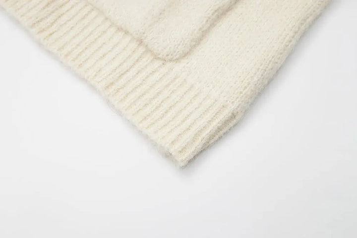 An image of a   31601 V-Neck Button Down Cardigan by  Mirra Masa