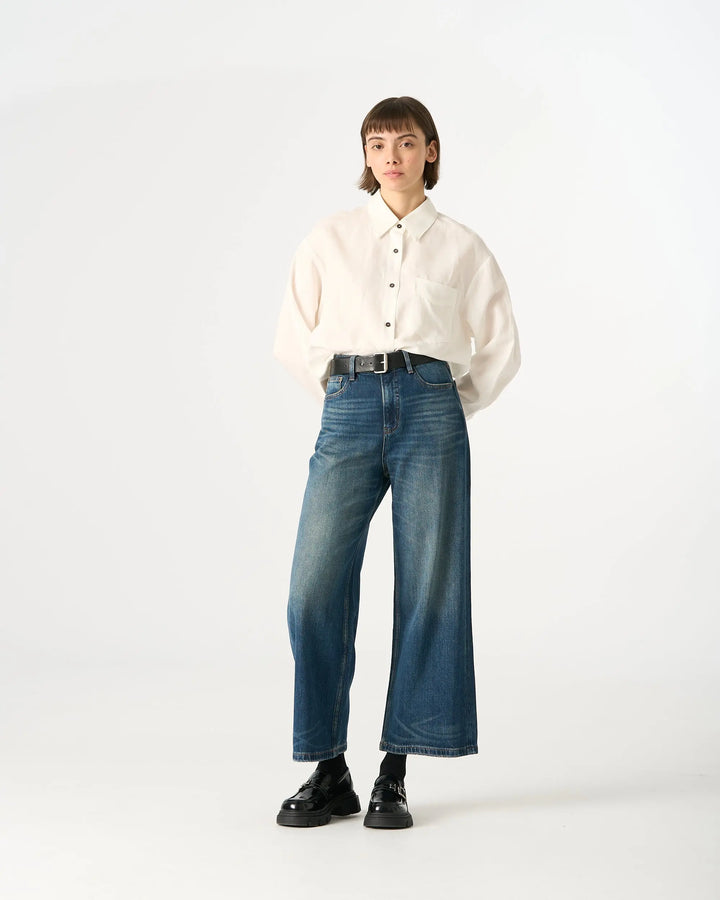 An image of a   31713 Tencel Blend Shirt by  Mirra Masa