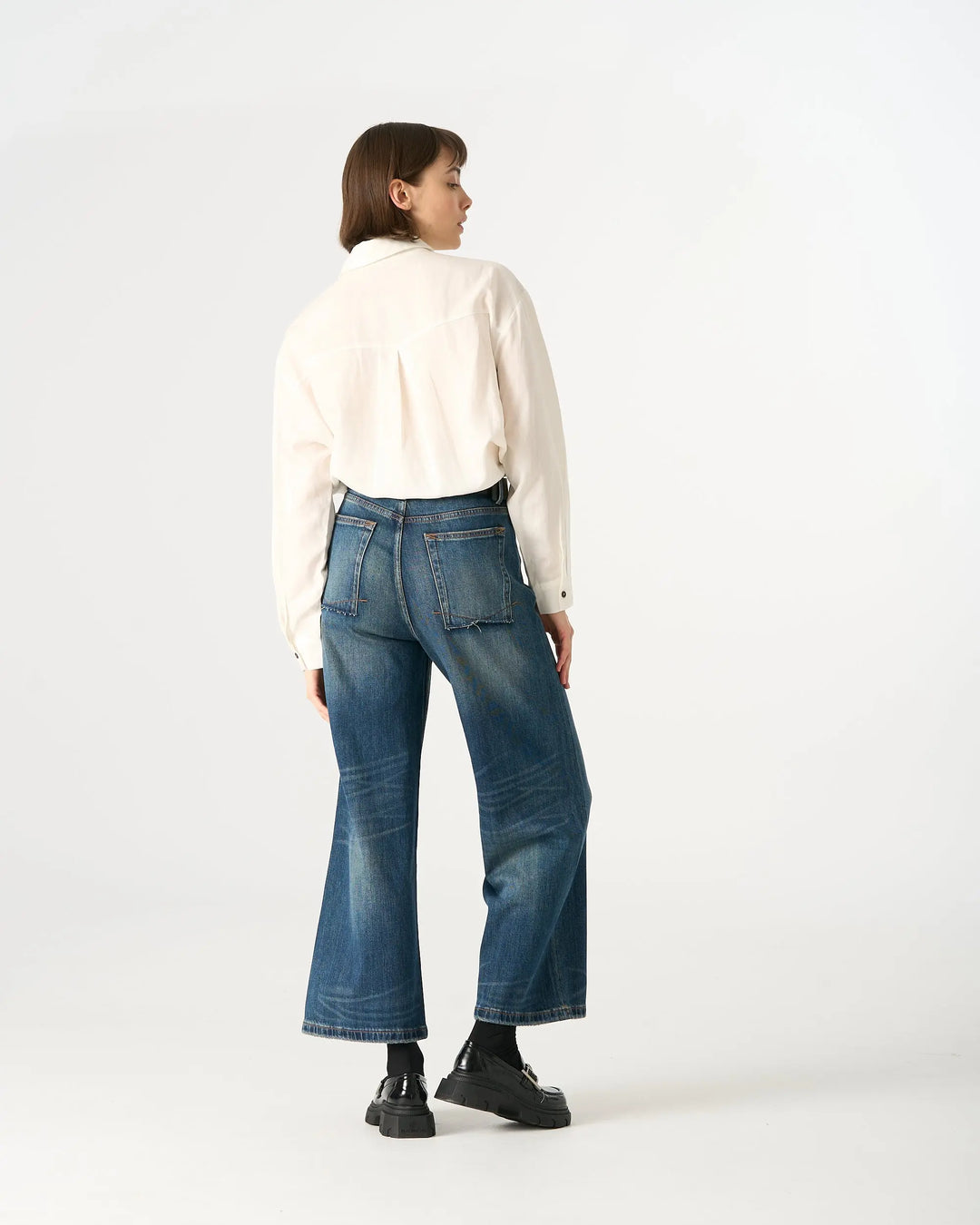 An image of a   31713 Tencel Blend Shirt by  Mirra Masa