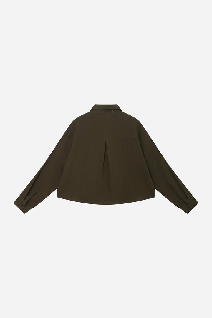 An image of a   31713 Tencel Blend Shirt by  Mirra Masa